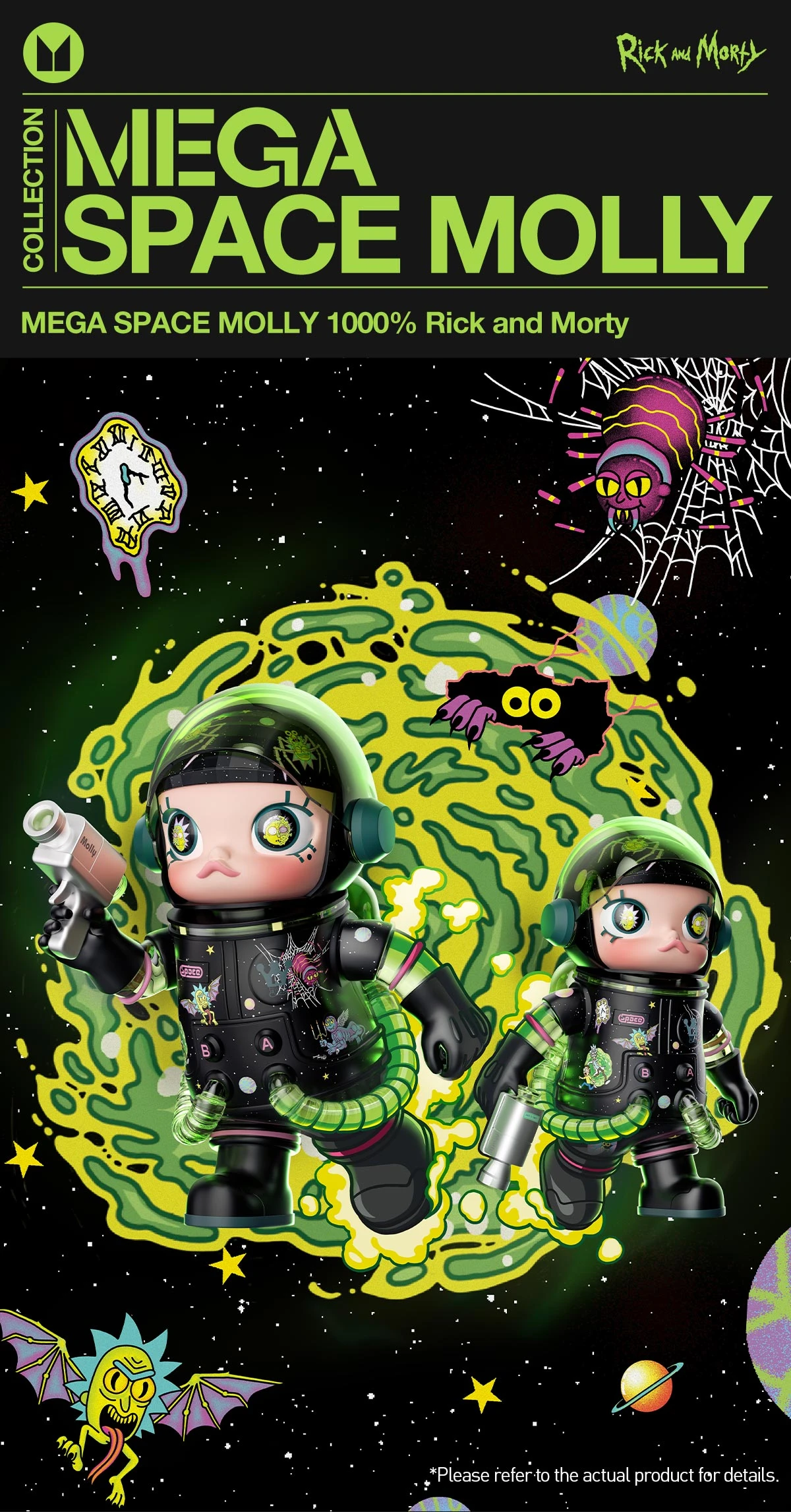 MEGA SPACE MOLLY 1000% Rick and Morty MEGA SPACE MOLLY 1000% Rick And Morty -Pop Mart Sale Shop 20241119 172126 139291 mega space molly rick and morty