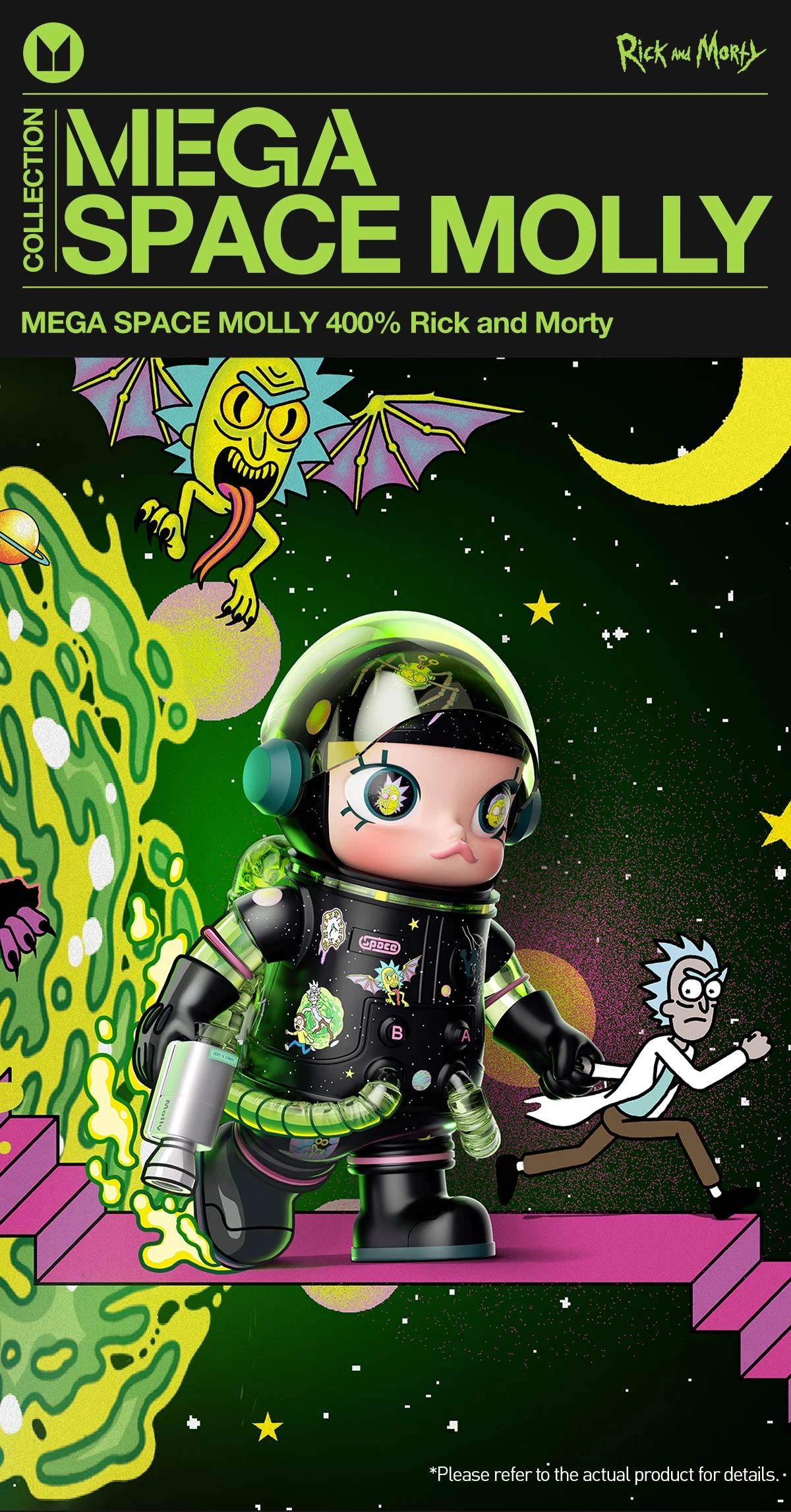 MEGA SPACE MOLLY 400% Rick and Morty MEGA SPACE MOLLY 400% Rick And Morty -Pop Mart Sale Shop 20241119 172319 837971 mega space molly rick and morty 400