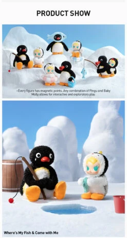Baby Molly × Pingu Happy Fishing Series-Vinyl Plush Pendant Blind Box -Pop Mart Sale Shop 20241129 103236 407327 baby molly pingu happy fishing series vinyl plush pendant blind box blind boxes details popmart us 07 1200x2247