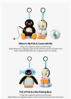 Baby Molly × Pingu Happy Fishing Series-Vinyl Plush Pendant Blind Box -Pop Mart Sale Shop 20241129 103236 545624 baby molly pingu happy fishing series vinyl plush pendant blind box blind boxes details popmart us 05 1200x1661