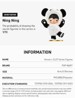 Hirono × CLOT Series Figures 14 Hirono × CLOT Series Figures -Pop Mart Sale Shop 20241205 102243 757740 hirono clot series figures blind boxes details popmart us 03 1200x1571