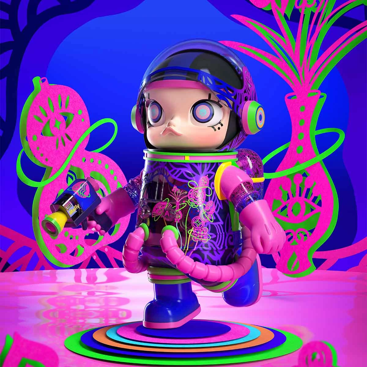 MEGA SPACE MOLLY 1000% CHEN FENWAN MEGA SPACE MOLLY 1000% CHEN FENWAN -Pop Mart Sale Shop 20241212 105059 258953 scene 1 mega space molly 1000 chen fenwan mega details popmart