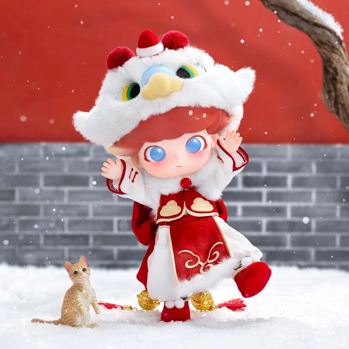 DIMOO Auspicious Lion 1/8 Action Figure DIMOO Auspicious Lion 1/8 Action Figure -Pop Mart Sale Shop 20241213 163311 043912 scene 1 dimoo auspicious lion 1 8 action figure bjd details popmart