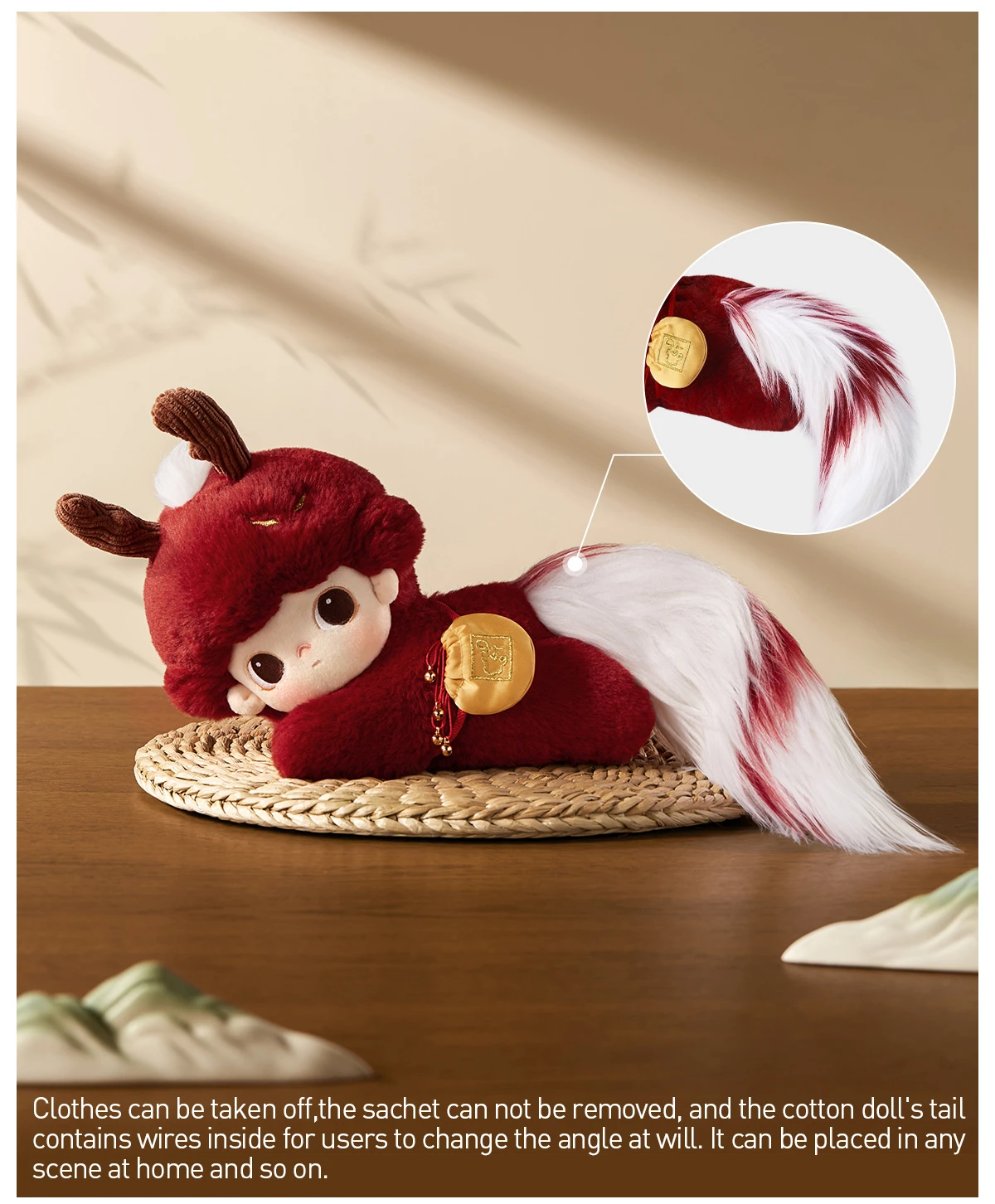 DIMOO Stories in the Cup Series-Auspicious Animal Cotton Doll DIMOO Stories In The Cup Series-Auspicious Animal Cotton Doll -Pop Mart Sale Shop 20241213 164826 381478 5 dimoo stories in the cup series auspicious animal cotton doll accessories details popmart