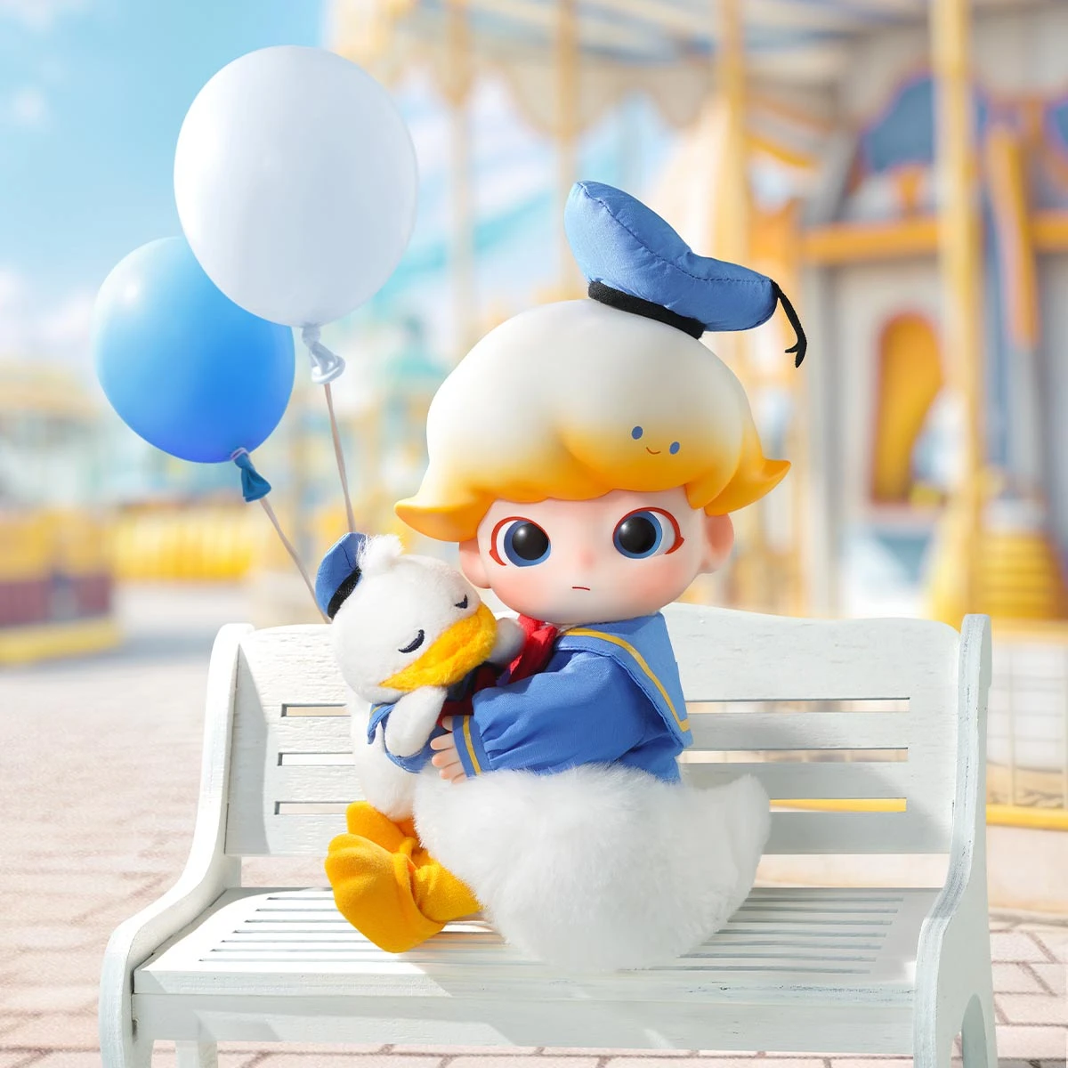 DIMOO Donald Duck 1/8 Action Figure DIMOO Donald Duck 1/8 Action Figure -Pop Mart Sale Shop 20241227 153517 752715 scene1 dimoo donald duck 18 action figure bjd details popmart