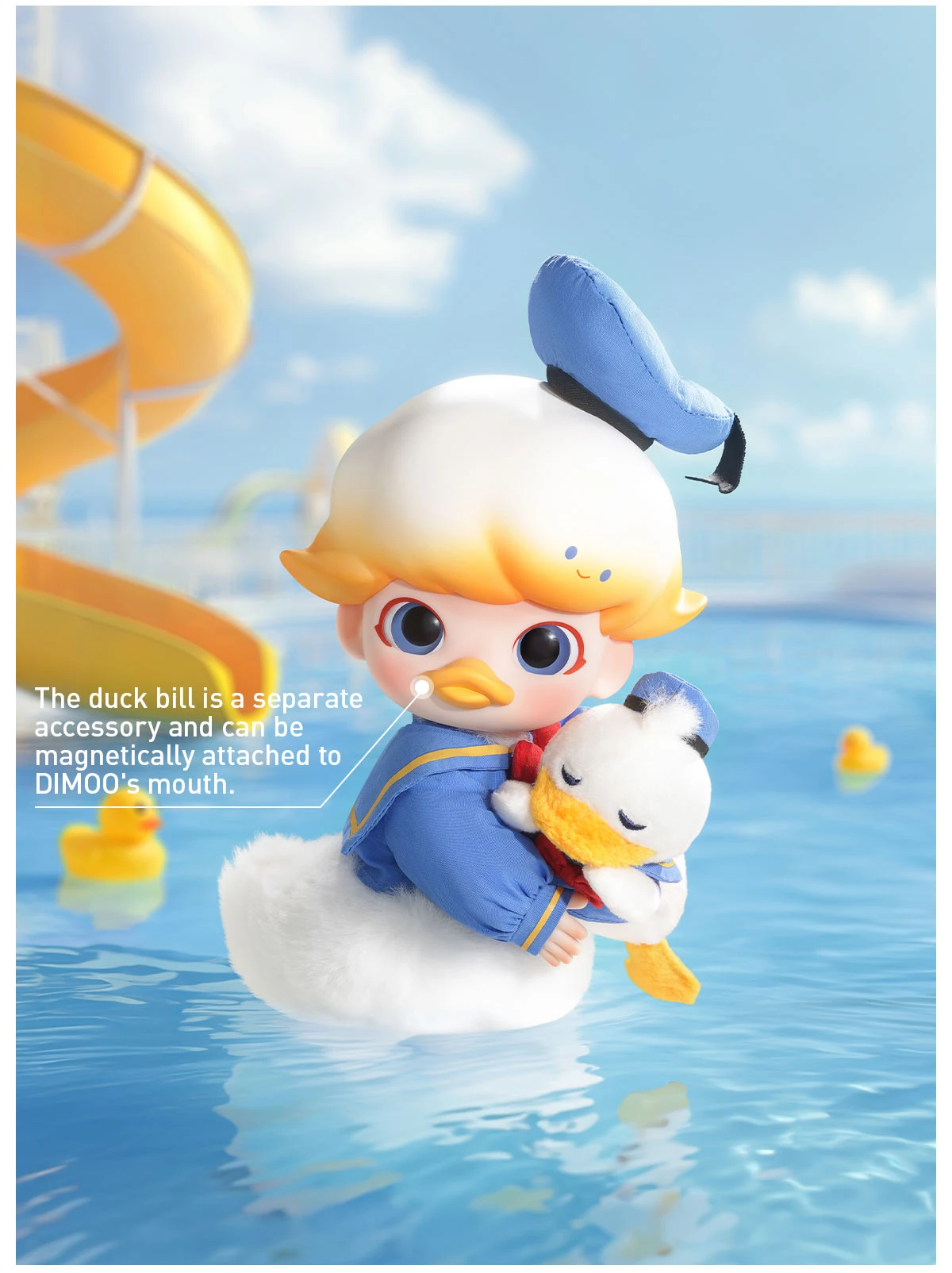 DIMOO Donald Duck 1/8 Action Figure DIMOO Donald Duck 1/8 Action Figure -Pop Mart Sale Shop 20241227 153525 506110 7 dimoo donald duck 18 action figure bjd details popmart