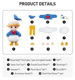 DIMOO Donald Duck 1/8 Action Figure 7 DIMOO Donald Duck 1/8 Action Figure -Pop Mart Sale Shop 20241227 153525 729882 2 dimoo donald duck 18 action figure bjd details popmart us 1200x1276