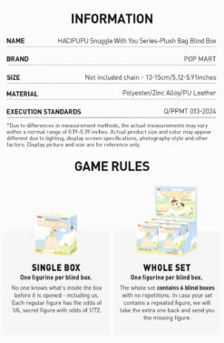 HACIPUPU Snuggle With You Series-Plush Bag Blind Box 15 HACIPUPU Snuggle With You Series-Plush Bag Blind Box -Pop Mart Sale Shop 20241231 150312 698065 3 hacipupu snuggle with you series plush bag blind box accessories details popmart us 1200x1831