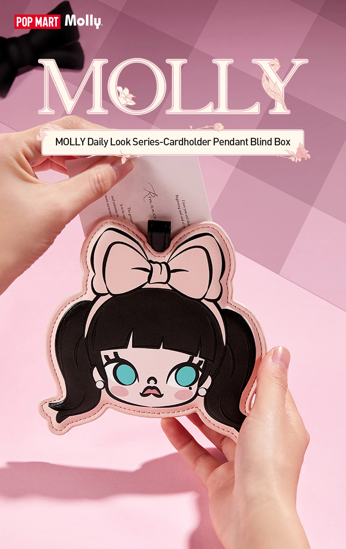 MOLLY Daily Look Series-Cardholder Pendant Blind Box MOLLY Daily Look Series-Cardholder Pendant Blind Box -Pop Mart Sale Shop 20250102 175110 558639 1 molly daily look series cardholder pendant blind box accessories details popmart