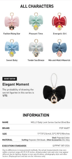 MOLLY Daily Look Series-Sachet Blind Box 14 MOLLY Daily Look Series-Sachet Blind Box -Pop Mart Sale Shop 20250106 101544 841252 2 molly daily look series sachet blind box accessories details popmart us 1200x2622