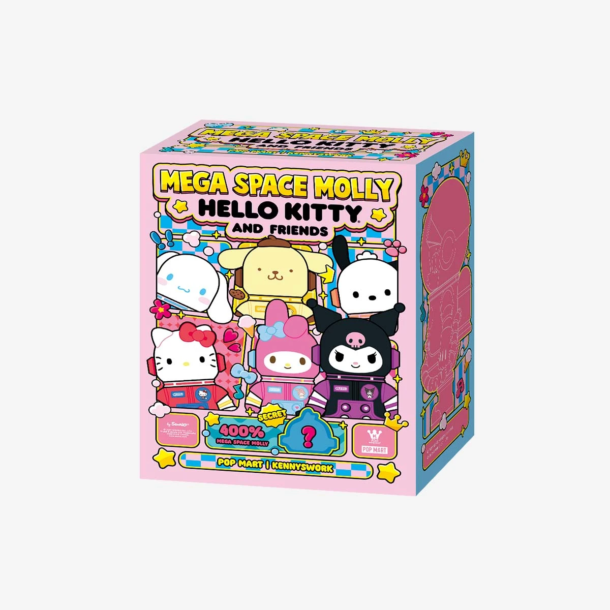MEGA SPACE MOLLY 400% Hello Kitty and Friends Series MEGA SPACE MOLLY 400% Hello Kitty And Friends Series -Pop Mart Sale Shop 20250107 100902 288340 single box mega space molly 400 sanrio characters series mega details popmart