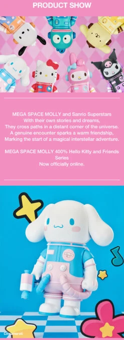 MEGA SPACE MOLLY 400% Hello Kitty And Friends Series 15 MEGA SPACE MOLLY 400% Hello Kitty And Friends Series -Pop Mart Sale Shop 20250107 100912 755033 4 mega space molly 400 sanrio characters series mega details popmart us 1200x3276
