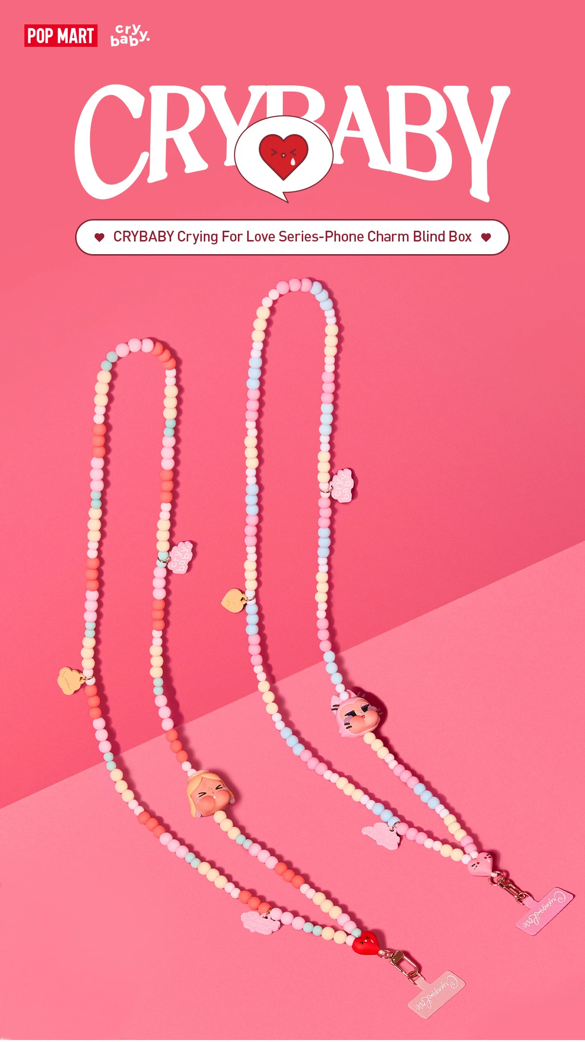 CRYBABY Crying For Love Series-Phone Charm Blind Box -Pop Mart Sale Shop 20250116 092636 508485 1 crybaby crying for love series phone charm blind box accessories details popmart