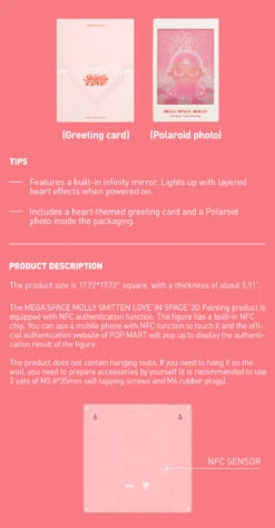 MEGA SPACE MOLLY SMITTEN LOVE《IN SPACE》3D Painting -Pop Mart Sale Shop 20250121 105721 086915 8 mega space molly smitten love in space 3d painting mega details popmart us 1200x2301