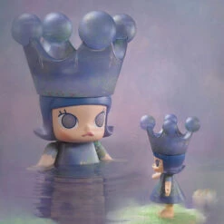 MEGA ROYAL MOLLY 1000% Monet-Les Nymphéas -Pop Mart Sale Shop 20250213 180907 377524 scene 3 mega royal molly 1000 monet les nymph as mega details popmart us 1200x1200