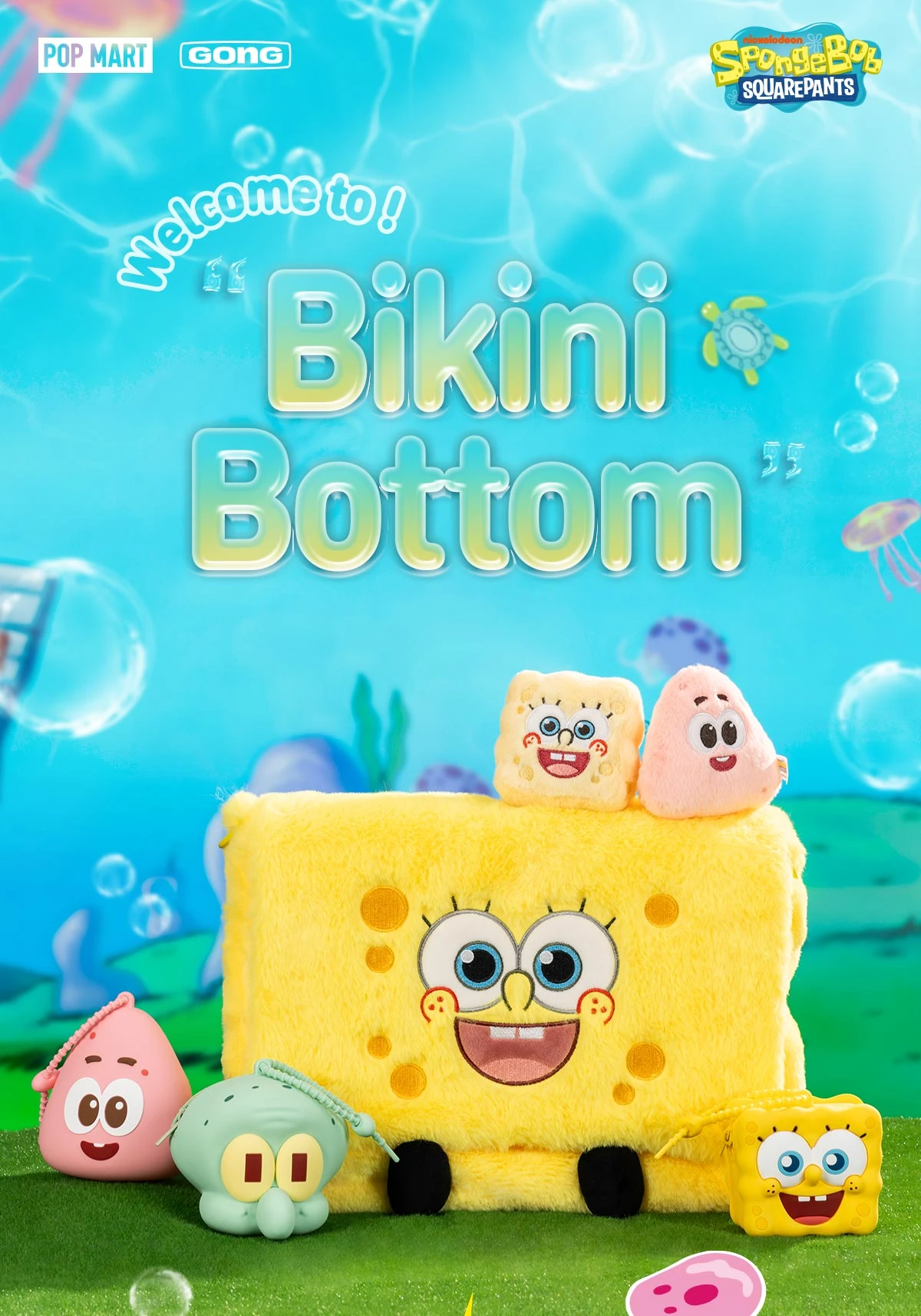 SpongeBob-Bikini Bottom Cell Phone Holder SpongeBob-Bikini Bottom Cell Phone Holder -Pop Mart Sale Shop 20250221 161604 627607 1 spongebob bikini bottom series accessories details popmart