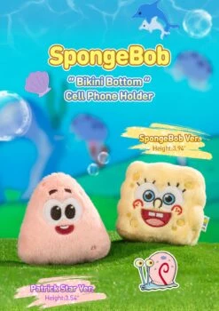SpongeBob-Bikini Bottom Cell Phone Holder 11 SpongeBob-Bikini Bottom Cell Phone Holder -Pop Mart Sale Shop 20250221 161604 848404 6 spongebob bikini bottom series accessories details popmart us 1200x1699