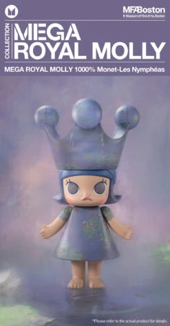 MEGA ROYAL MOLLY 1000% Monet-Les Nymphéas -Pop Mart Sale Shop 20250221 180633 420721 1 mega royal molly 1000 monet les nymphe as mega details popmart us 1200x2291