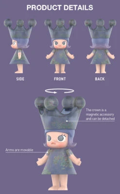 MEGA ROYAL MOLLY 400% Monet-Les Nymphéas 12 MEGA ROYAL MOLLY 400% Monet-Les Nymphéas -Pop Mart Sale Shop 20250221 205207 618789 3 mega royal molly 400 monet les nymphe as mega details popmart us 1200x1934