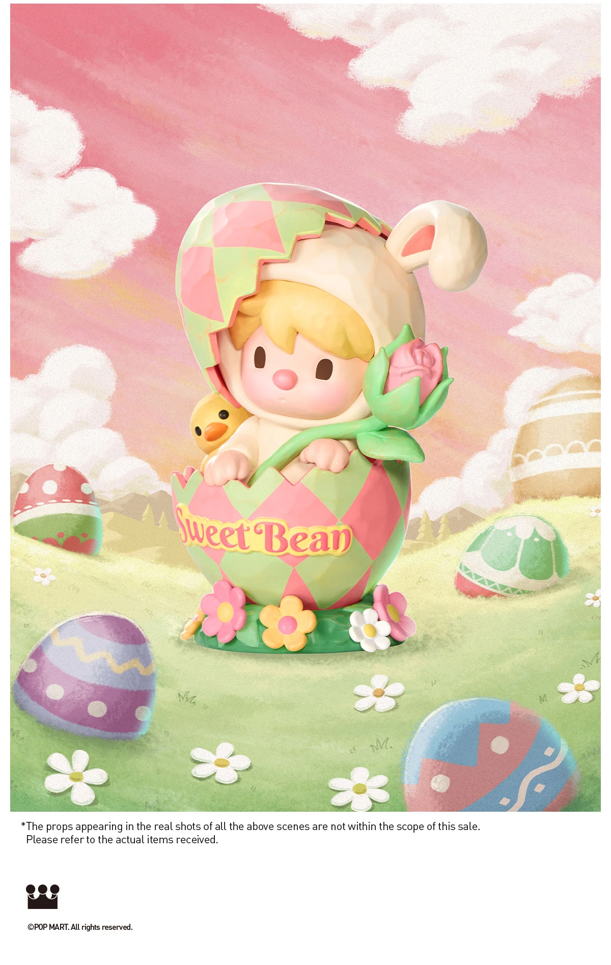 Sweet Bean Easter Bunny Figure Sweet Bean Easter Bunny Figure -Pop Mart Sale Shop 20250303 172604 936893 6 sweet bean easter bunny figure figurine details popmart