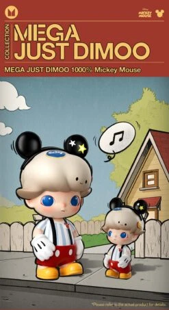 MEGA JUST DIMOO 1000% Mickey Mouse 10 MEGA JUST DIMOO 1000% Mickey Mouse -Pop Mart Sale Shop 20250307 142122 512771 1 mega just dimoo 1000 mickey mouse mega details popmart us 1200x2199