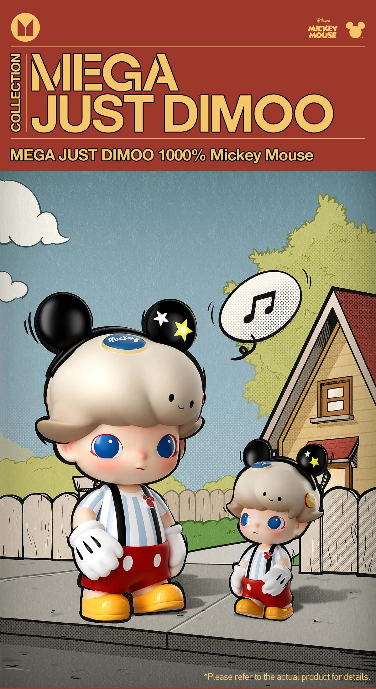MEGA JUST DIMOO 1000% Mickey Mouse MEGA JUST DIMOO 1000% Mickey Mouse -Pop Mart Sale Shop 20250307 142122 512771 1 mega just dimoo 1000 mickey mouse mega details popmart
