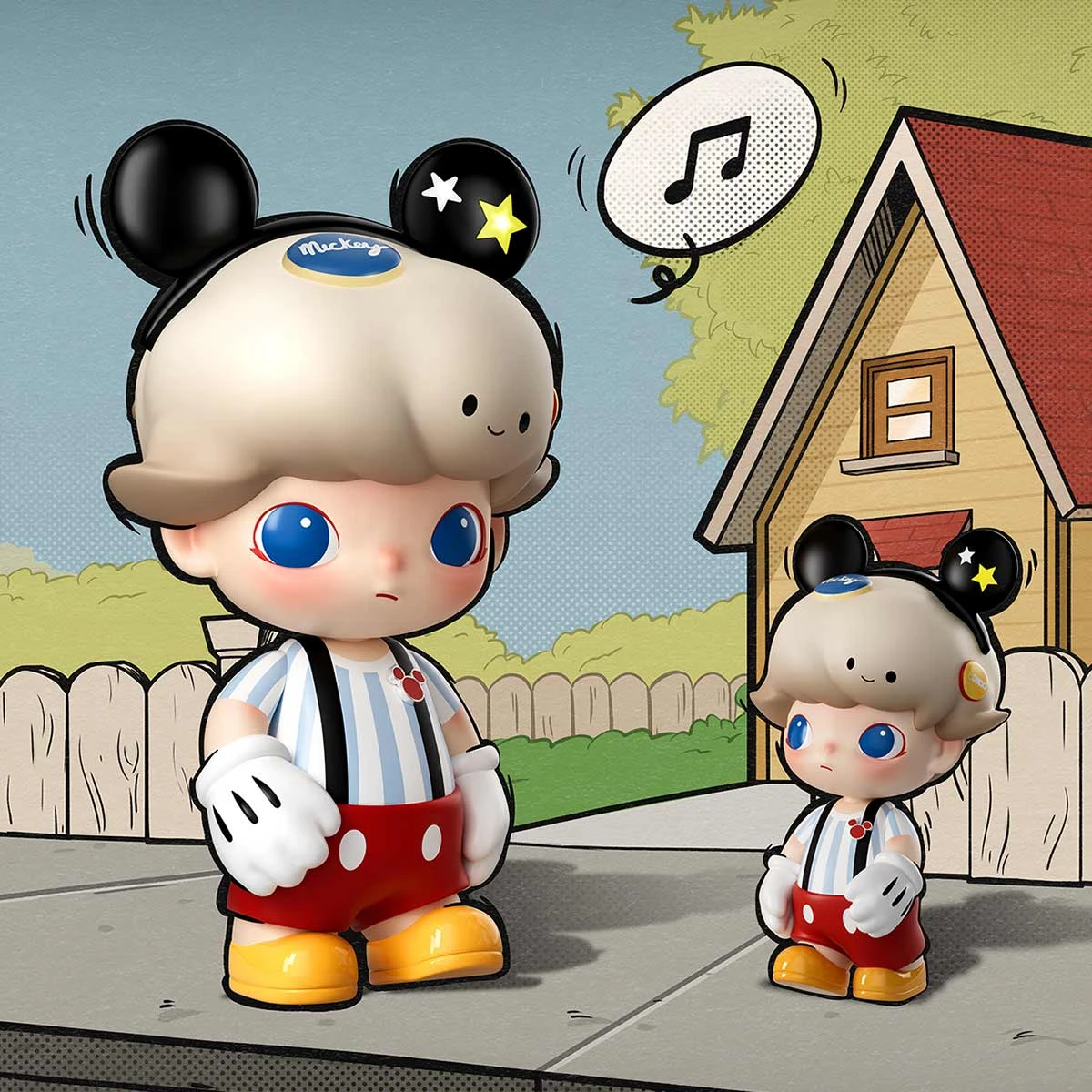 MEGA JUST DIMOO 1000% Mickey Mouse MEGA JUST DIMOO 1000% Mickey Mouse -Pop Mart Sale Shop 20250307 142807 788587 scene 1 mega just dimoo 1000 mickey mouse mega details popmart