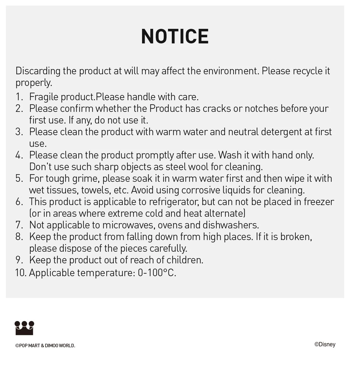 DIMOO WORLD × DISNEY Series-Ceramic Cup DIMOO WORLD × DISNEY Series-Ceramic Cup -Pop Mart Sale Shop 20250317 104811 919563 9 dimoo world disney series ceramic cup accessories details popmart