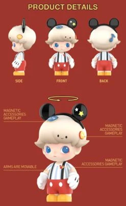 MEGA JUST DIMOO 400% Mickey Mouse -Pop Mart Sale Shop 20250317 142654 432330 3 mega just dimoo 400 mickey mouse mega details popmart us 1200x1958