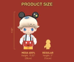 MEGA JUST DIMOO 400% Mickey Mouse -Pop Mart Sale Shop 20250317 142654 608237 4 mega just dimoo 400 mickey mouse mega details popmart us 1200x1013