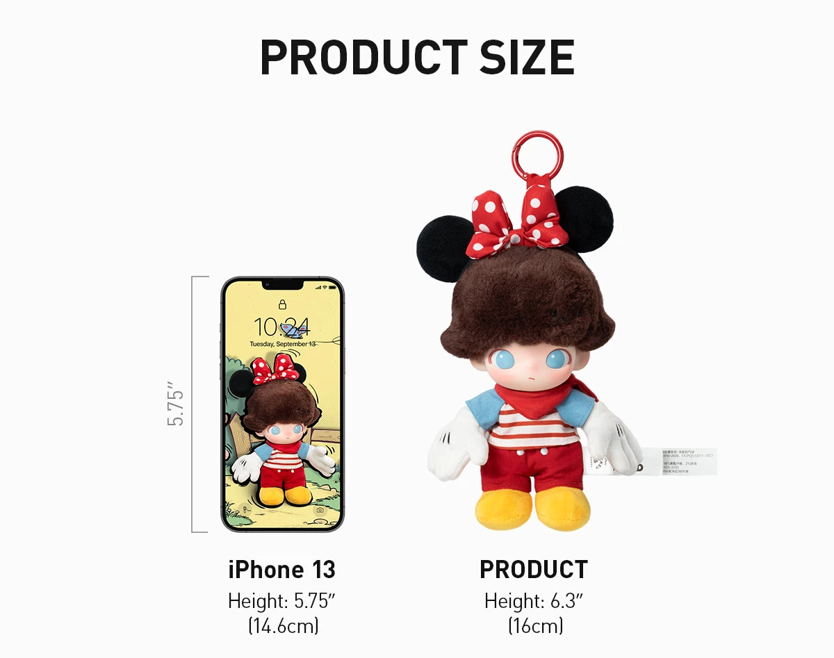 DIMOO WORLD × DISNEY Series-Vinyl Plush Keychain Blind Box DIMOO WORLD × DISNEY Series-Vinyl Plush Keychain Blind Box -Pop Mart Sale Shop 20250317 152856 470134 6 dimoo world disney series vinyl plush keychain blind box plush details popmart