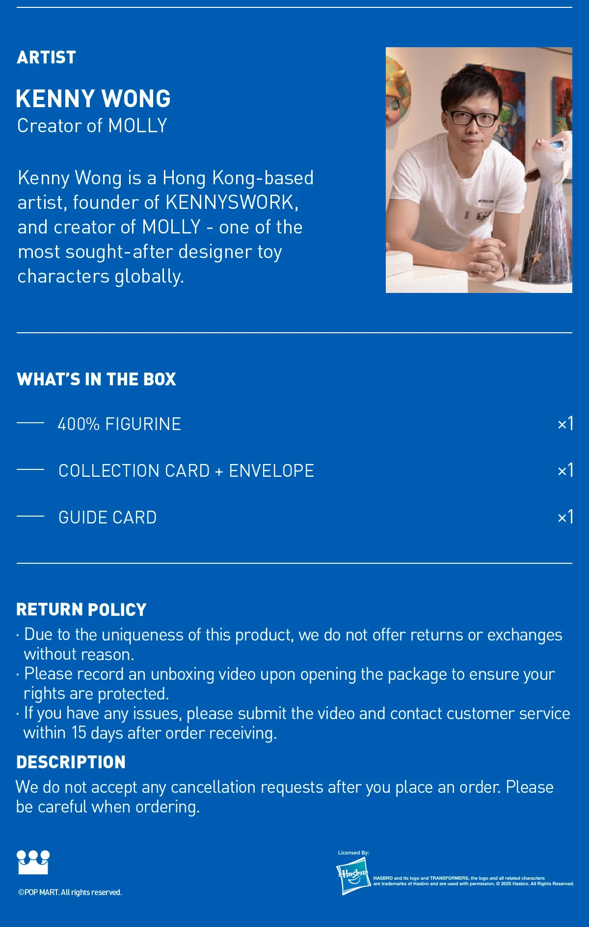 MEGA SPACE MOLLY 400% Optimus Prime MEGA SPACE MOLLY 400% Optimus Prime -Pop Mart Sale Shop 20250328 092517 167825 7 mega space molly 400 optimus prime mega details popmart