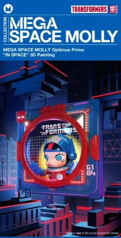 MEGA SPACE MOLLY Optimus Prime《IN SPACE》3D Painting -Pop Mart Sale Shop 20250328 092815 130422 1 mega space molly optimus prime in space 3d painting mega details popmart us 1200x2363
