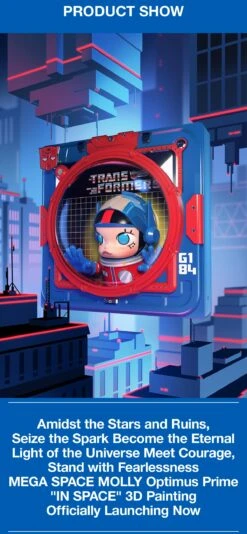 MEGA SPACE MOLLY Optimus Prime《IN SPACE》3D Painting -Pop Mart Sale Shop 20250328 092815 322746 5 mega space molly optimus prime in space 3d painting mega details popmart us 1200x2593