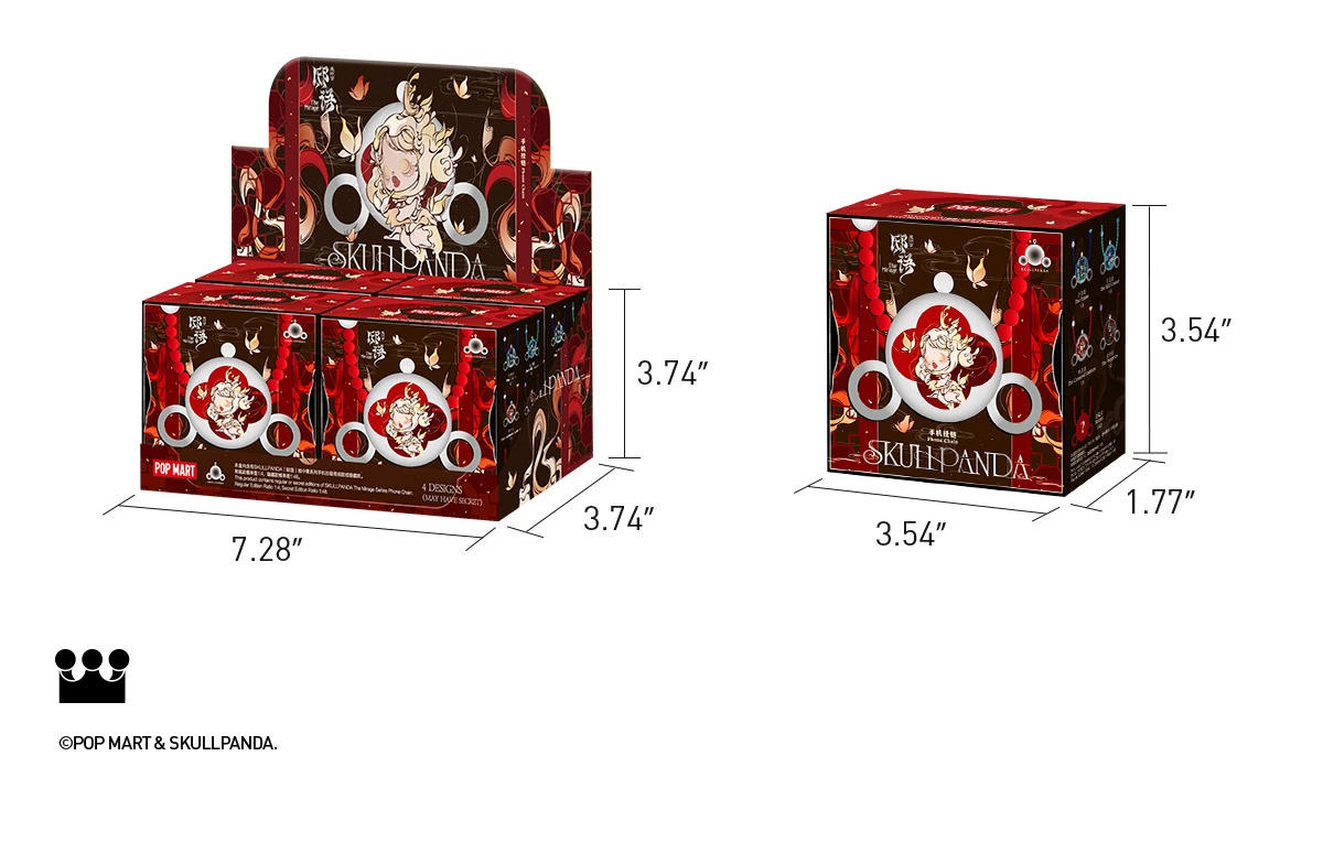 SKULLPANDA The Mirage Series Phone Chain SKULLPANDA The Mirage Series Phone Chain -Pop Mart Sale Shop 20250328 170403 125916 11 skullpanda the mirage series phone chain details popmart