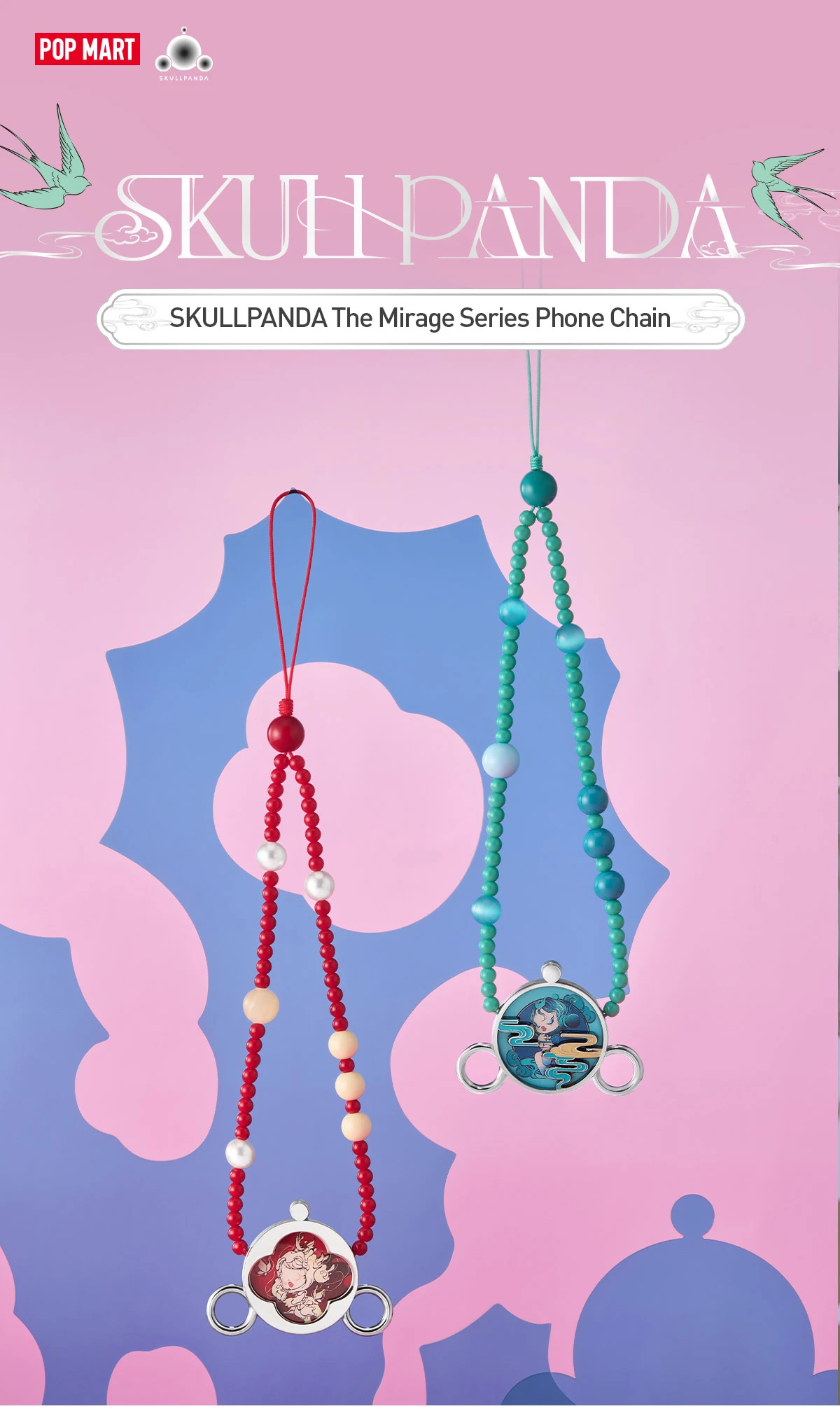 SKULLPANDA The Mirage Series Phone Chain SKULLPANDA The Mirage Series Phone Chain -Pop Mart Sale Shop 20250328 170403 590935 1 skullpanda the mirage series phone chain details popmart