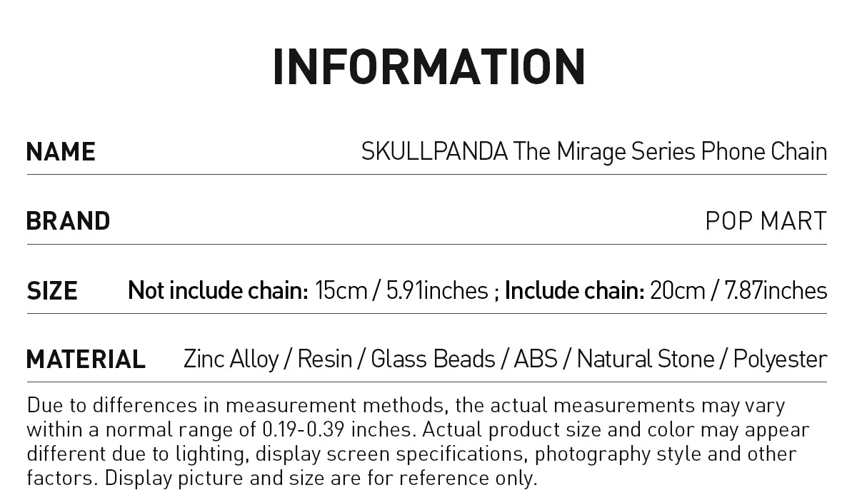 SKULLPANDA The Mirage Series Phone Chain SKULLPANDA The Mirage Series Phone Chain -Pop Mart Sale Shop 20250328 170403 744622 4 skullpanda the mirage series phone chain details popmart