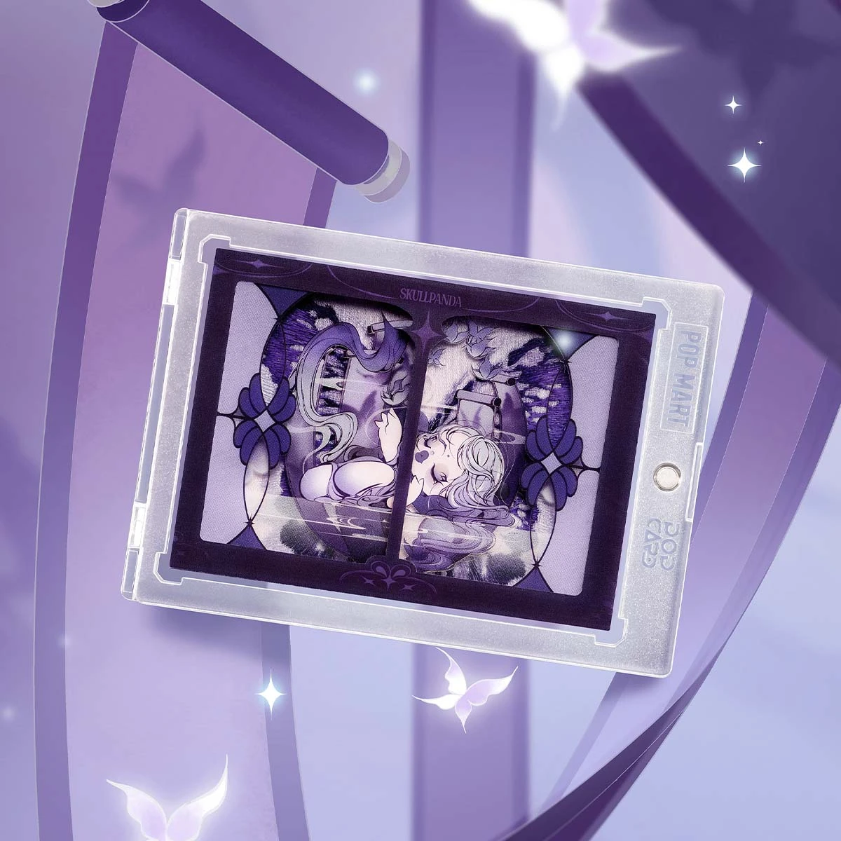 SKULLPANDA The Mirage Series Figures Art Collection Cards SKULLPANDA The Mirage Series Figures Art Collection Cards -Pop Mart Sale Shop 20250328 171757 709270 super secret skullpanda the mirage series figures art collection cards accessories details popmart