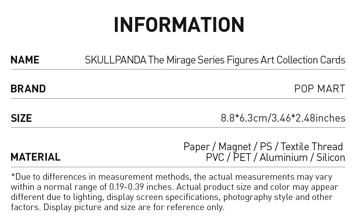 SKULLPANDA The Mirage Series Figures Art Collection Cards SKULLPANDA The Mirage Series Figures Art Collection Cards -Pop Mart Sale Shop 20250328 171808 341436 1 04 skullpanda the mirage series figures art collection cards accessories popmart