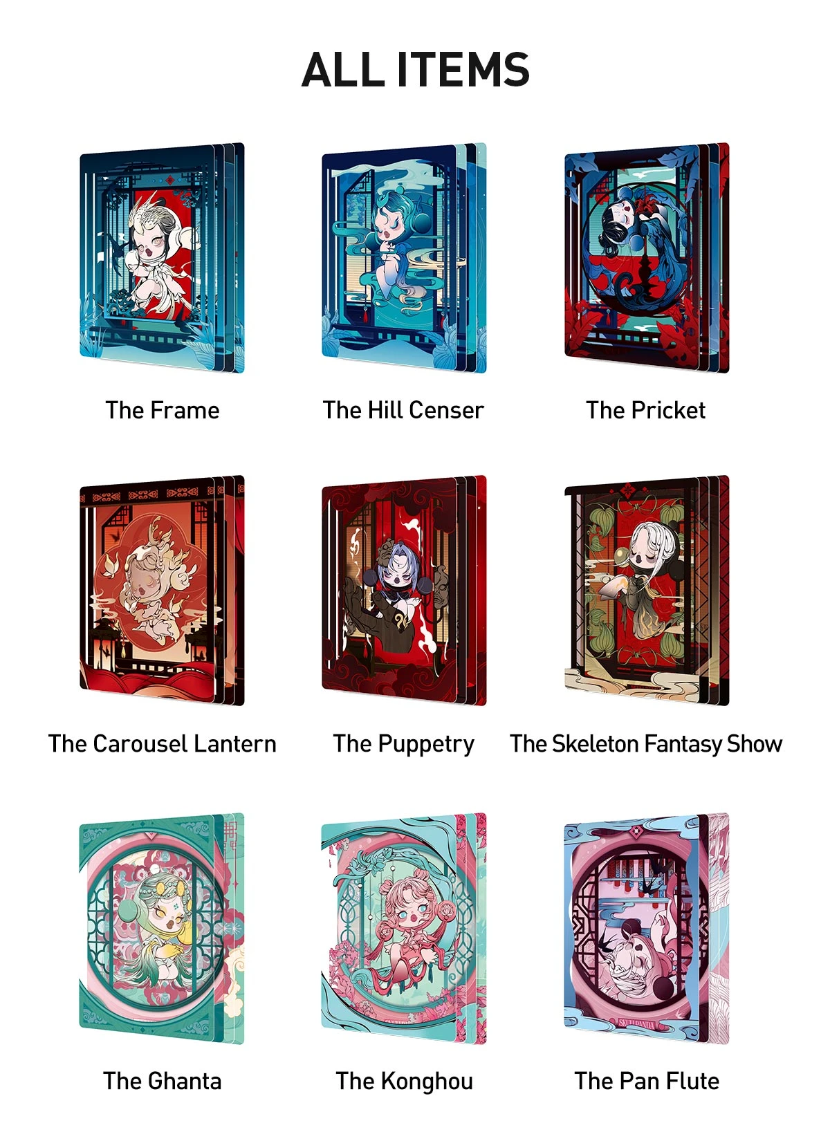 SKULLPANDA The Mirage Series Figures Art Collection Cards SKULLPANDA The Mirage Series Figures Art Collection Cards -Pop Mart Sale Shop 20250328 171808 485528 1 02 skullpanda the mirage series figures art collection cards accessories popmart