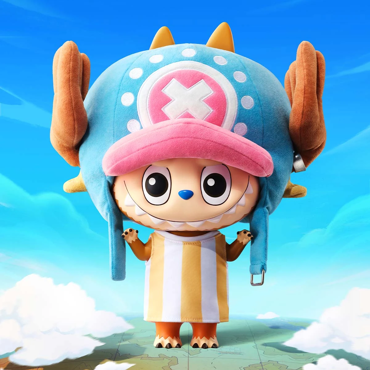 MEGA LABUBU 400% TONY TONY CHOPPER MEGA LABUBU 400% TONY TONY CHOPPER -Pop Mart Sale Shop 20250409 170459 515540 scene 1 mega labubu 1000 tony tony chopper mega details popmart