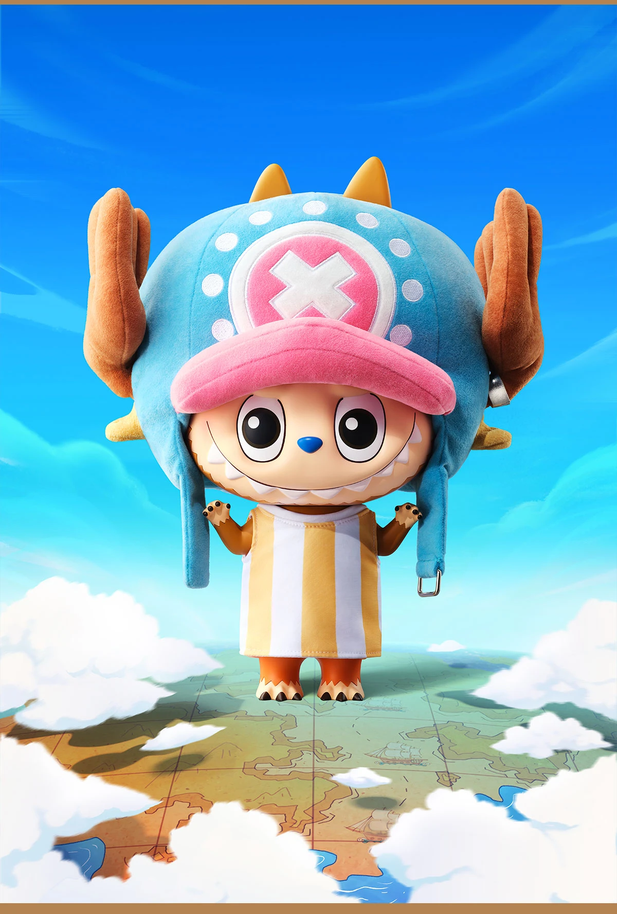 MEGA LABUBU 400% TONY TONY CHOPPER MEGA LABUBU 400% TONY TONY CHOPPER -Pop Mart Sale Shop 20250410 140406 897533 06 mega labubu 400 tony tony chopper mega details popmart