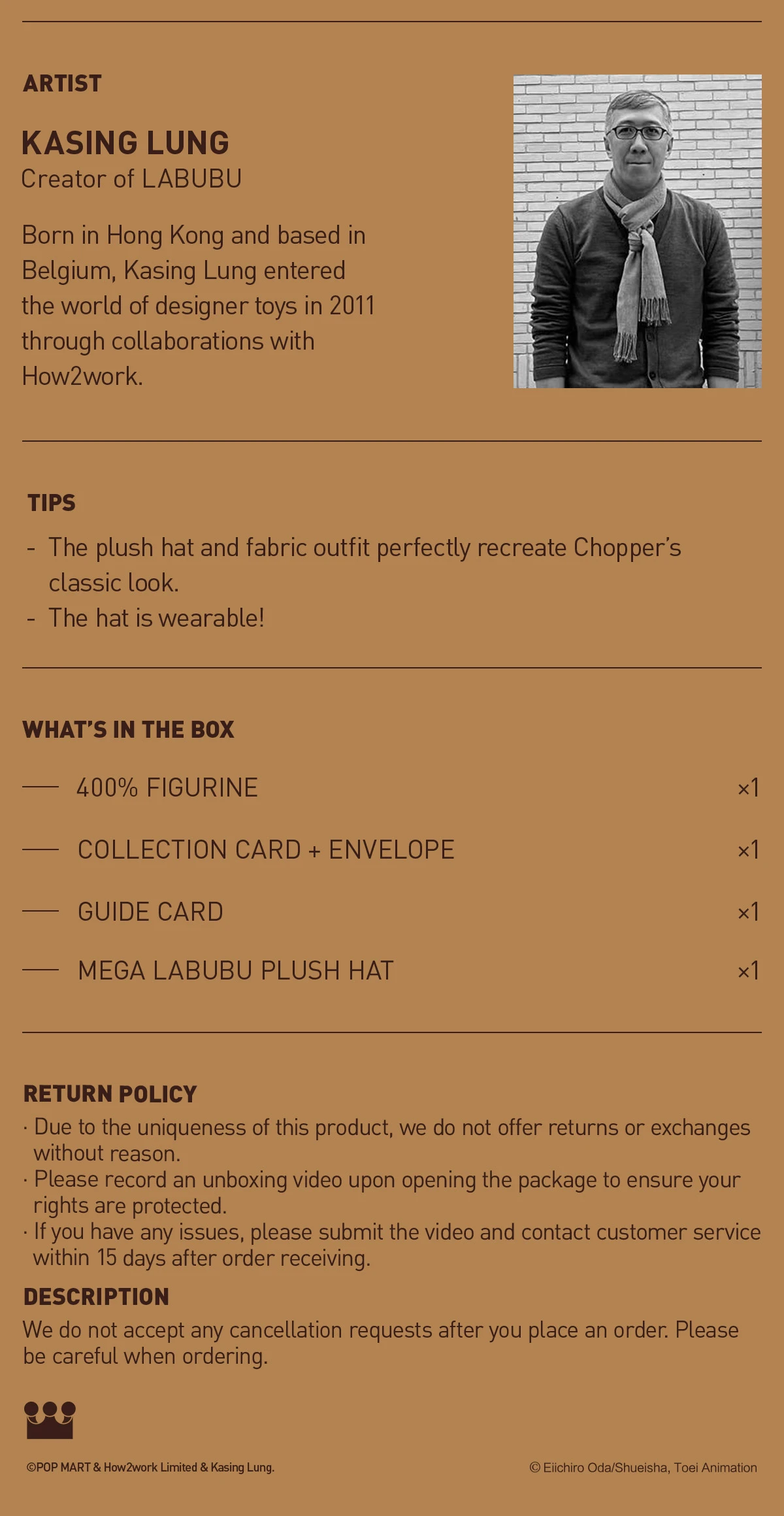 MEGA LABUBU 400% TONY TONY CHOPPER MEGA LABUBU 400% TONY TONY CHOPPER -Pop Mart Sale Shop 20250410 140406 944593 07 mega labubu 400 tony tony chopper mega details popmart