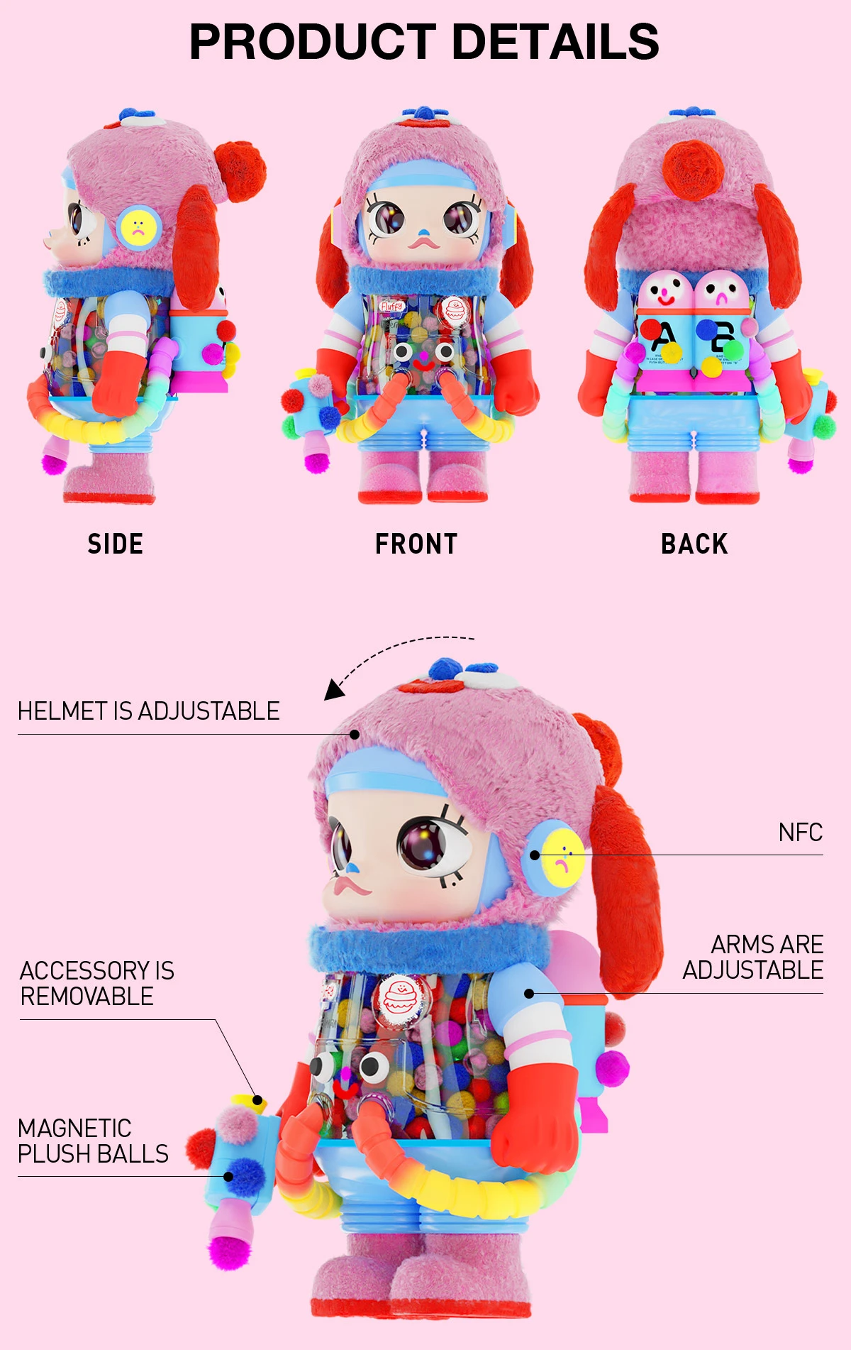 MEGA SPACE MOLLY 1000% Jon Burgerman MEGA SPACE MOLLY 1000% Jon Burgerman -Pop Mart Sale Shop 20250417 182424 983500 03 mega space molly 1000 jon burgerman mega details popmart