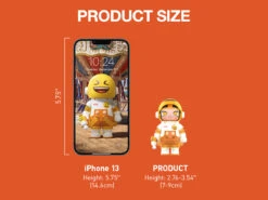 MEGA SPACE MOLLY 100% × Emoji™ Series -Pop Mart Sale Shop 20250418 173938 664301 1 06 mega space molly 100 emoji series mega details popmart us 1200x897