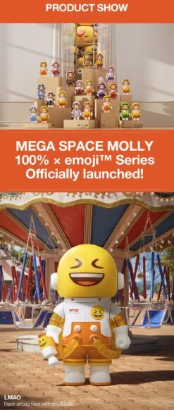 MEGA SPACE MOLLY 100% × Emoji™ Series -Pop Mart Sale Shop 20250418 173938 710562 1 07 mega space molly 100 emoji series mega details popmart us 1200x2829