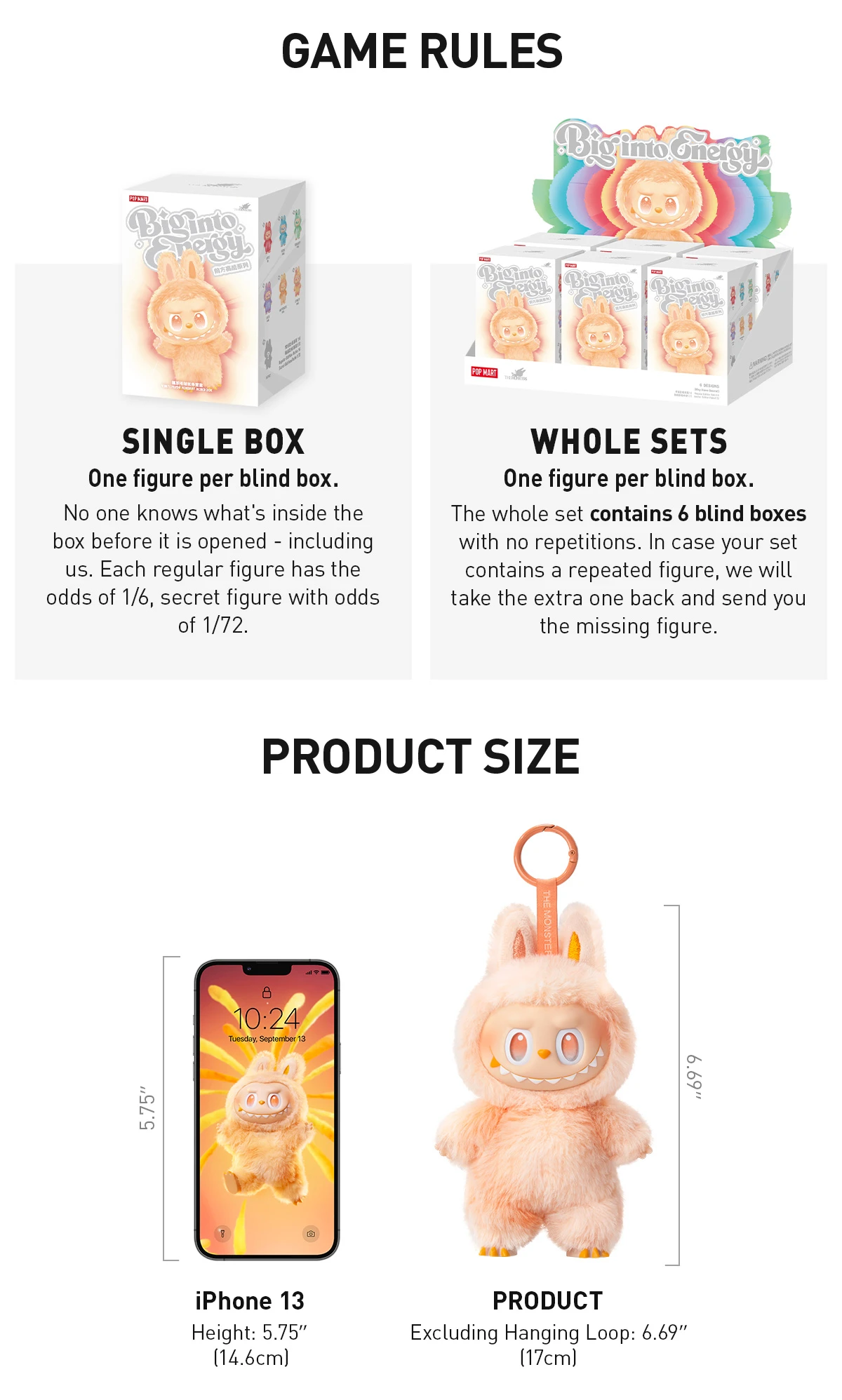 THE MONSTERS Big into Energy Series-Vinyl Plush Pendant Blind Box THE MONSTERS Big Into Energy Series-Vinyl Plush Pendant Blind Box -Pop Mart Sale Shop 20250424 112639 981640 4 the monsters big into energy series vinyl plush pendant blind box plush details popmart