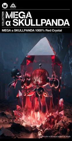 MEGA α SKULLPANDA 1000% Red Crystal -Pop Mart Sale Shop 20250428 145006 936255 01 mega skullpanda 1000 red crystal mega details popmart us 1200x2321
