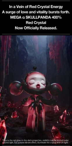 MEGA α SKULLPANDA 400% Red Crystal -Pop Mart Sale Shop 20250428 145710 241345 06 mega skullpanda 400 red crystal mega details popmart us 1200x2417