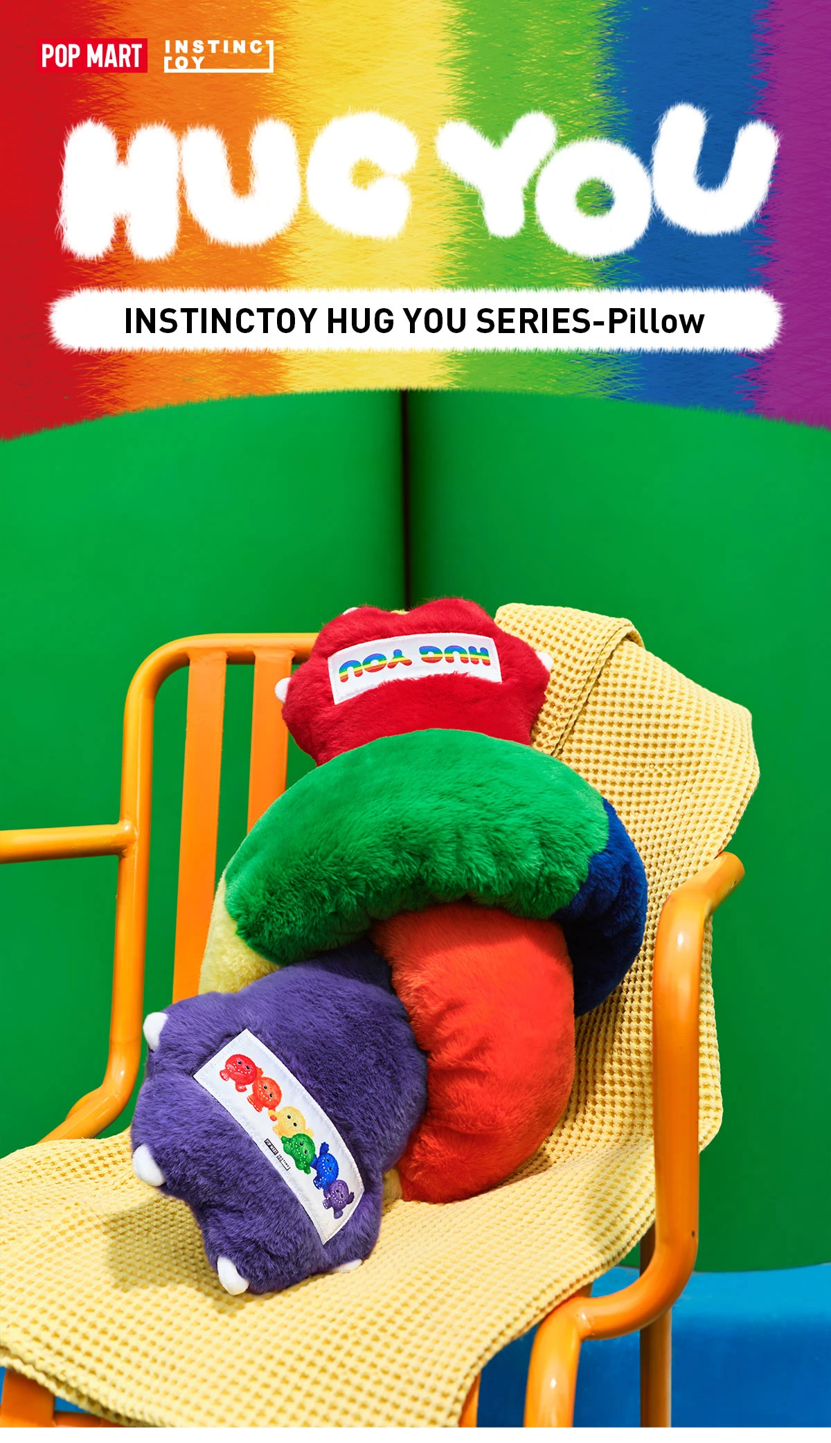 INSTINCTOY HUG YOU SERIES-Pillow INSTINCTOY HUG YOU SERIES-Pillow -Pop Mart Sale Shop 20250429 143129 792387 1 instinctoy hug you series pillow accessories details popmart
